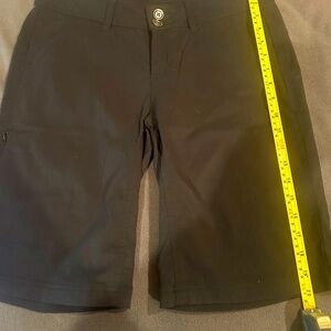 Prana black shorts size 6